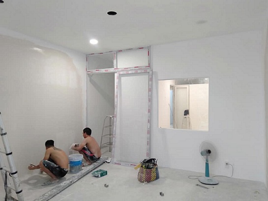 Làm trần thạch cao chuyên nghiệp, thi công nội thất đẹp, chất lượng cao tại T.