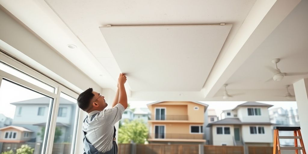 Vá trần thạch cao tại Hà Nội - Dịch vụ sửa chữa uy tín, chất lượng cao