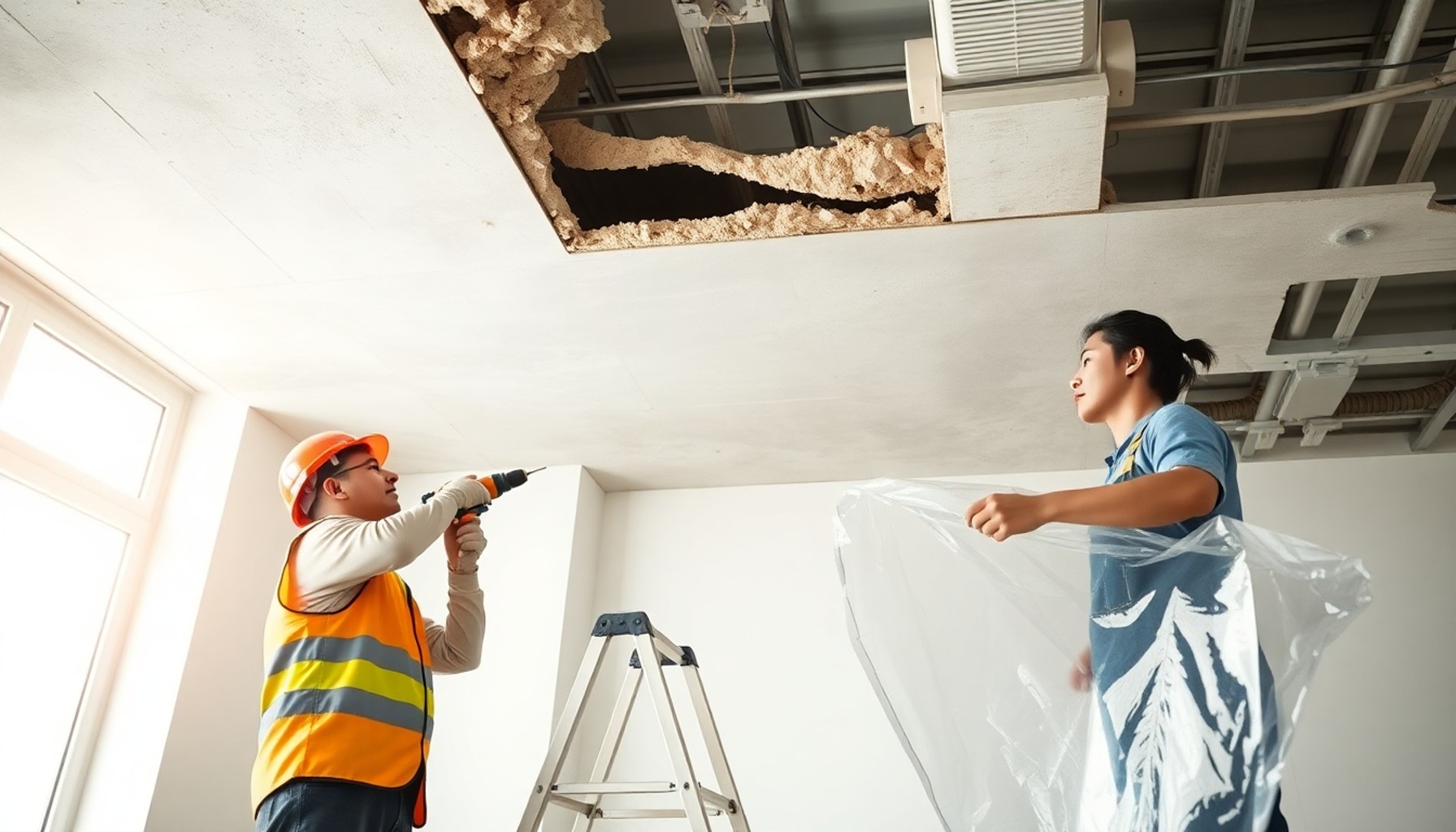 Dịch Vụ Tháo Dỡ Trần Thạch Cao Trọn Gói Hà Nội - An Toàn Nhanh
