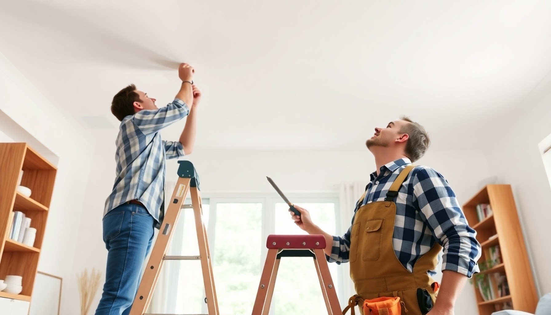 Sửa trần thạch cao chung cư chất lượng cao, giá cả hợp lý, dịch vụ nhanh chóng