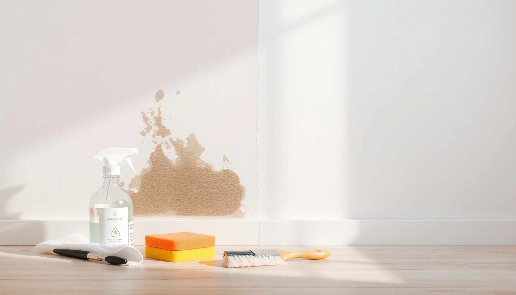 Tẩy mốc tường nhà: Cách hiệu quả và đơn giản nhất để làm sạch nấm mốc