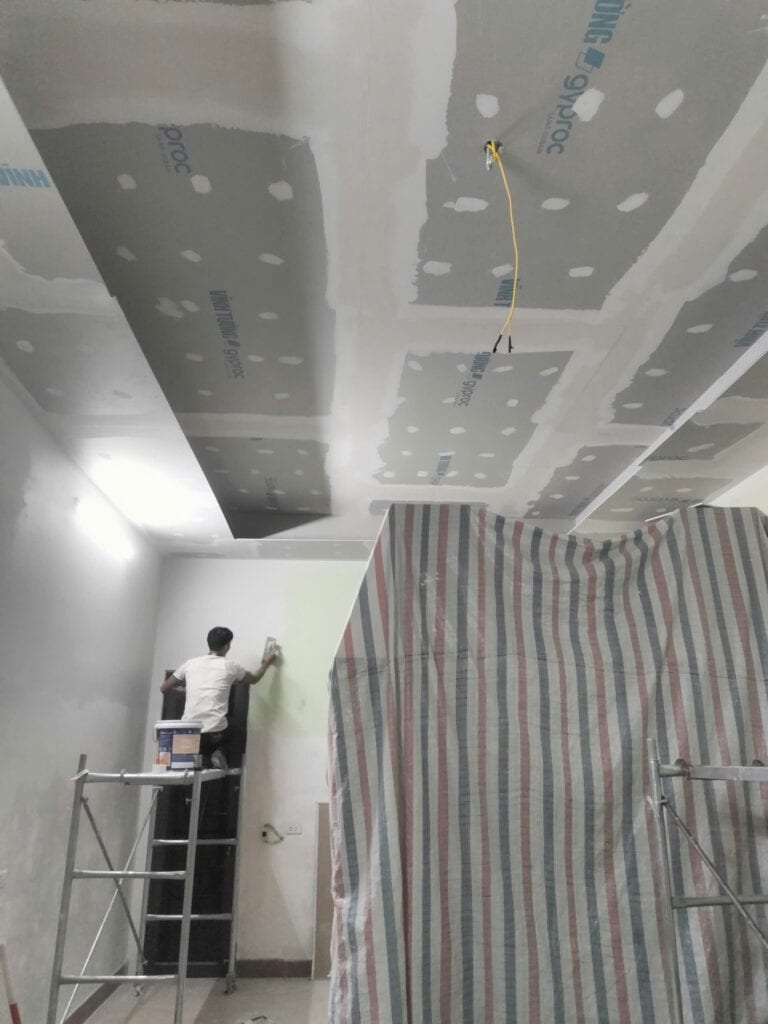Làm trần thạch cao đẹp, chất lượng cao tại Thạch Cao Hoàng Phong.