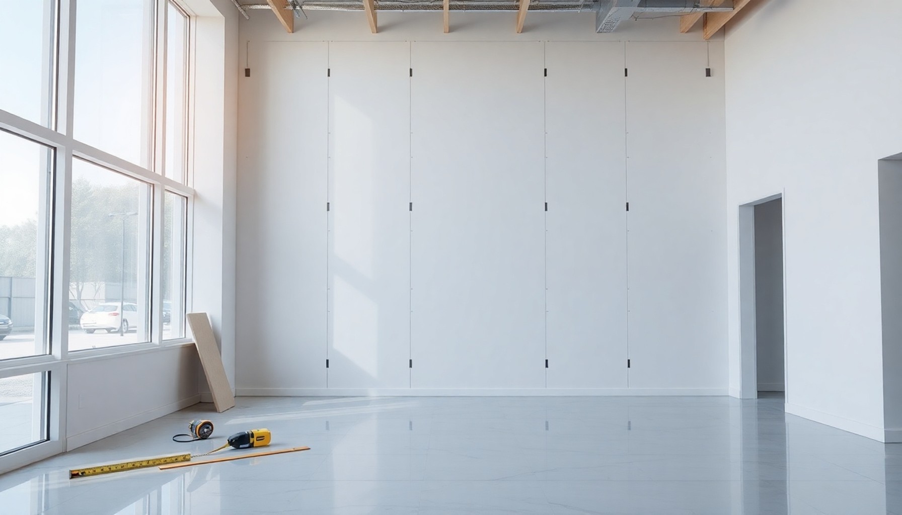 Thi công vách thạch cao showroom cửa hàng chuyên nghiệp Thi công vách thạch cao showroom cửa hàng chuyên nghiệp