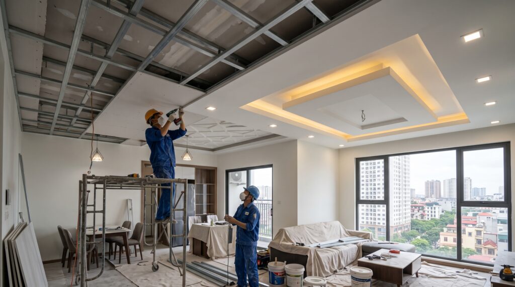 Mẫu Trần Cho Căn Hộ Chung Cư
