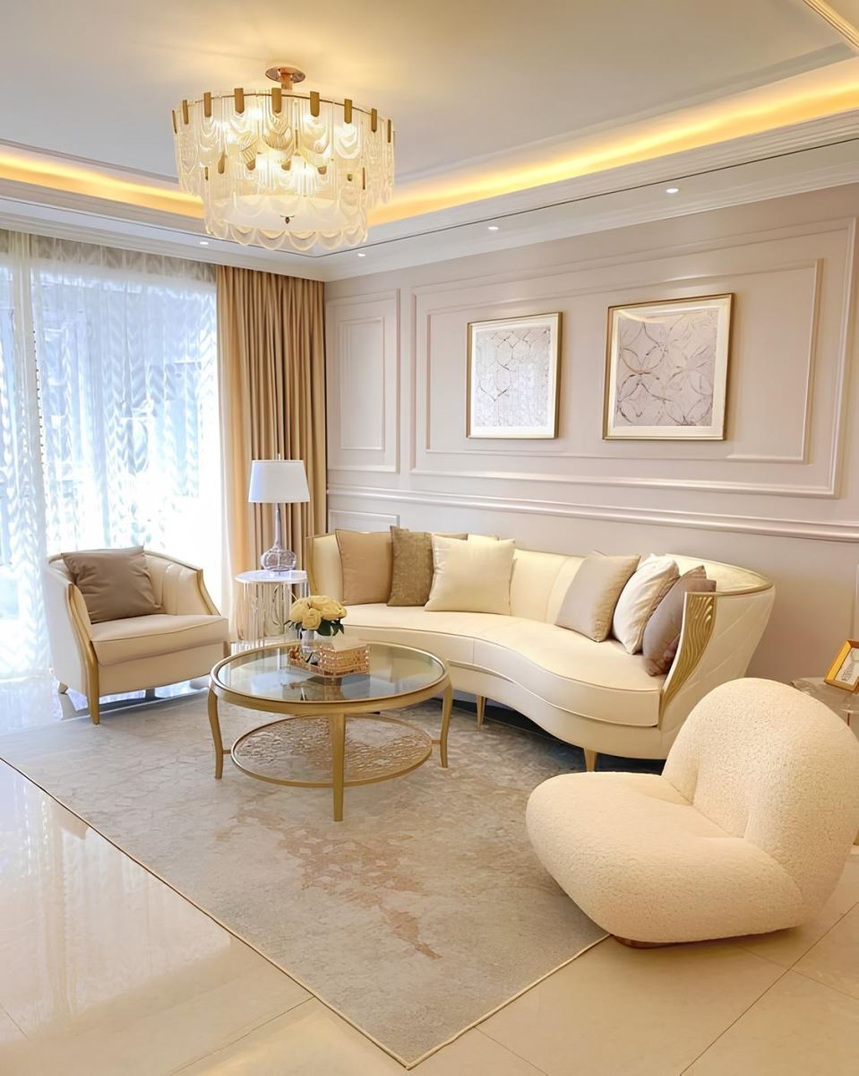 Trần thạch cao phòng khách đẹp, hiện đại và sang trọng Trần thạch cao phòng khách đẹp, hiện đại và sang trọng