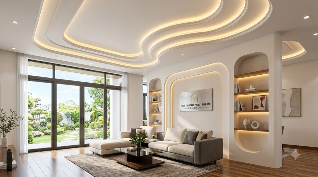 Thi Công Vách Thạch Cao Tại Hưng Yên - Thạch Cao Hoàng Phong