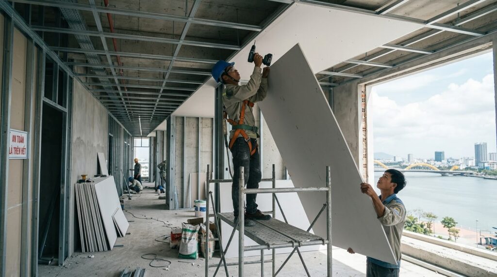 Bảng báo giá tham khảo thi công thạch cao Đà Nẵng