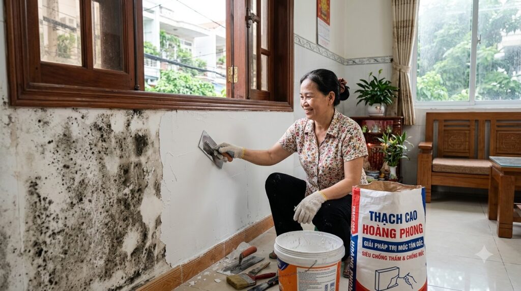 Cách Tẩy Mốc Nhà Hiệu Quả 
