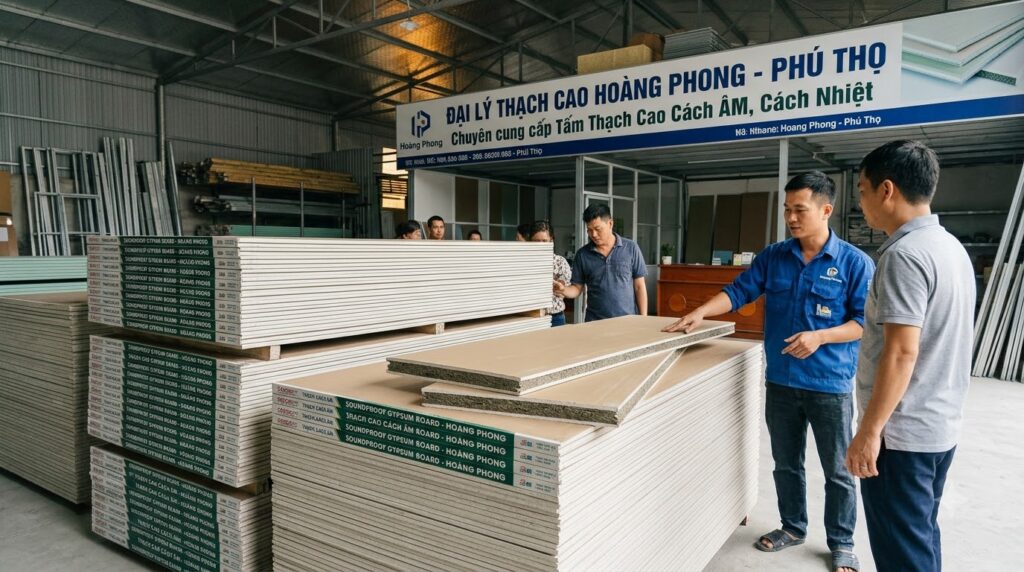 thi công vách cách âm tại Phú Thọ