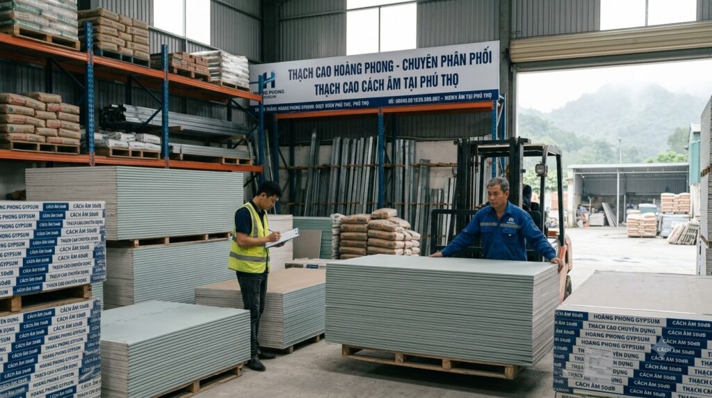 Báo giá tham khảo thi công vách thạch cao chống ồn tại Phú Thọ