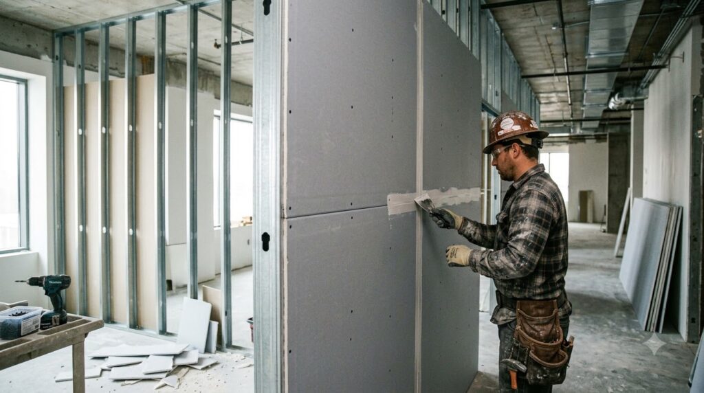 Báo Giá Vách Thạch Cao Ngăn Phòng